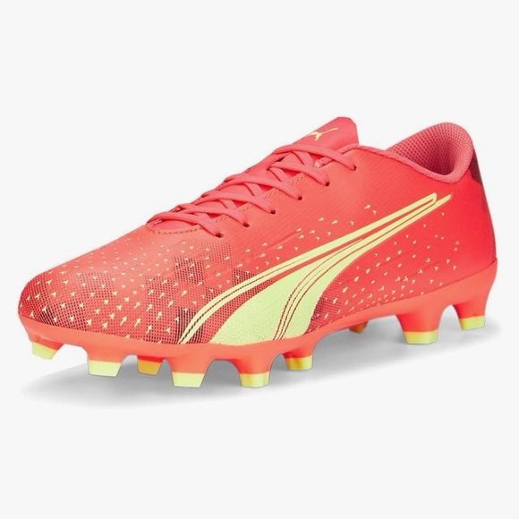 Puma Other - Puma, Men Size 11, Ultra Play FG/AG, Coral-Fizzy, Light-Black